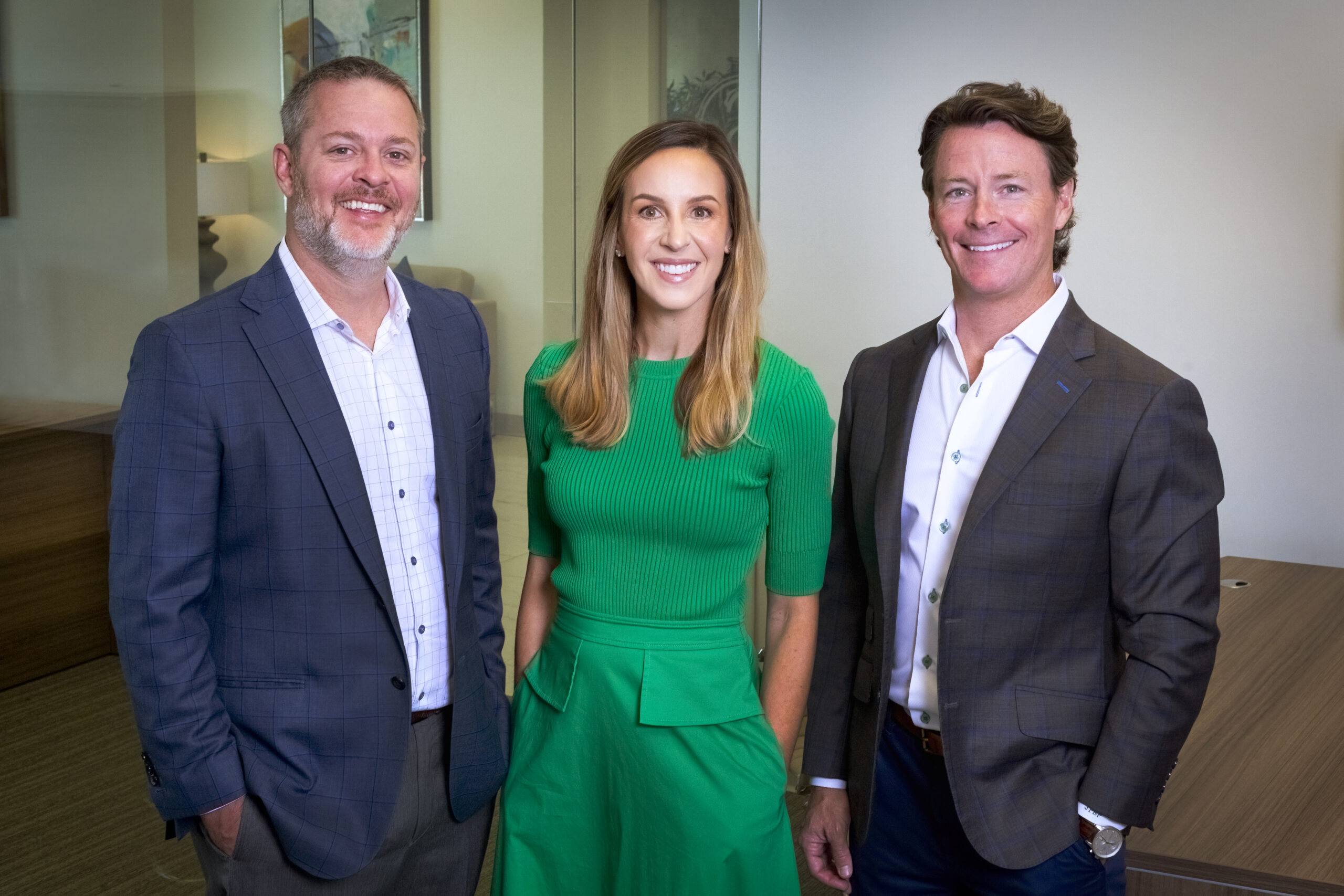 _MG_4144b PJA Southern Oak Wealth Group managing directors Patrick Poling, Jonathan Trusty, and Ann Hollis-Young