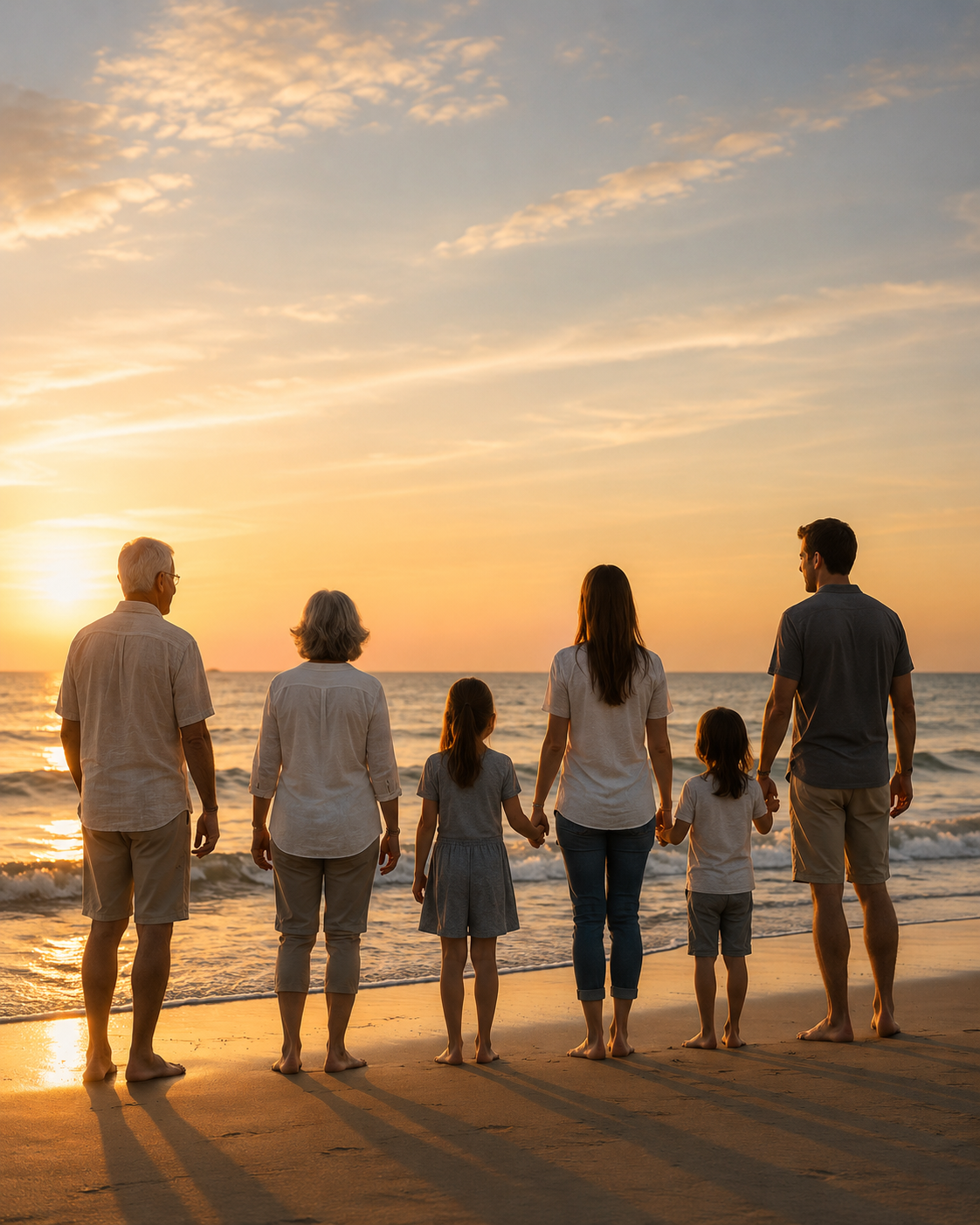 Family spending time together