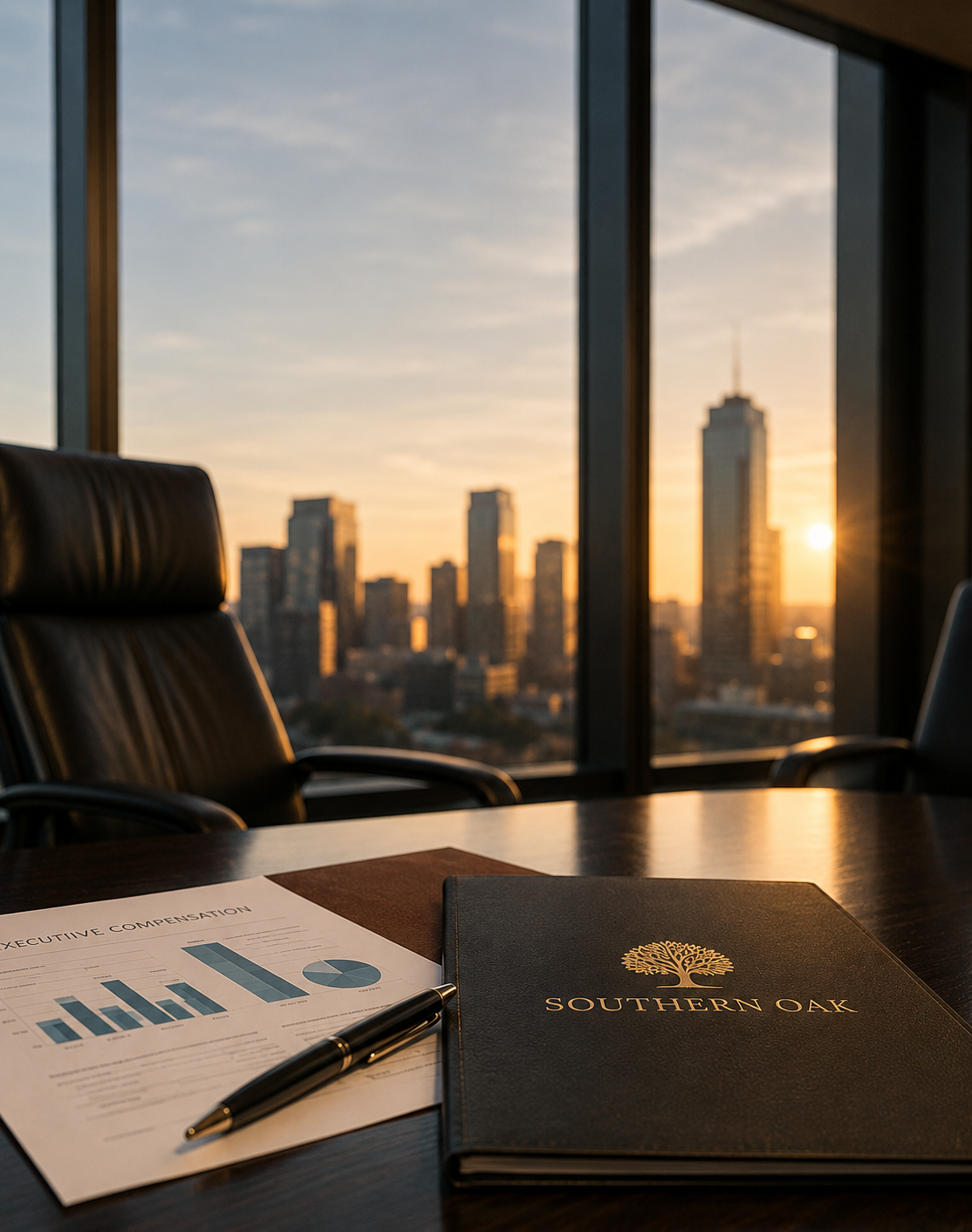Skyline OIffice planner Office overlooking the city